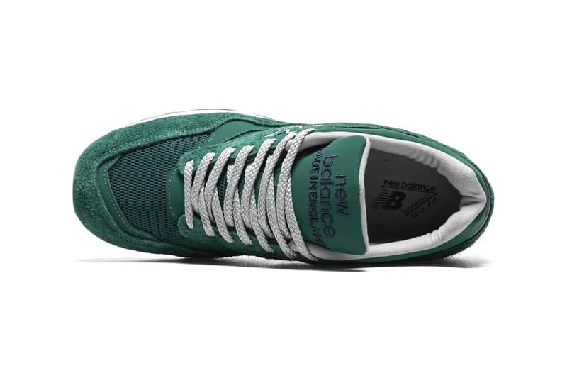 New Balance 1500 Made in UK Arrives in a Monochromatic "Rainforest" Green U1500GRG Rainforest/Naval Academy july 2024 releaes info