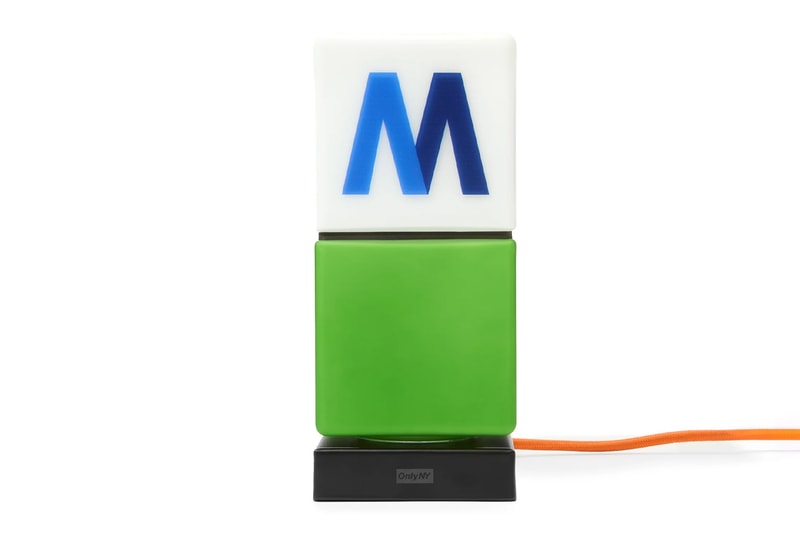 The Only NY x MTA Lamp Is Available for Preorder sell sold out link price design frosted trash can collab new york city link pre order desk pencil case archive retro 