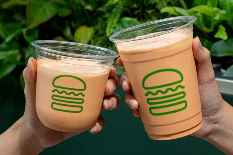 Shake Shack Thailand Drops Limited Edition Thai Milk Tea Shake