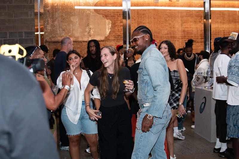 stefon diggs asics friends and family nimbus 10 1 from me to you sneaker launch event photos receap