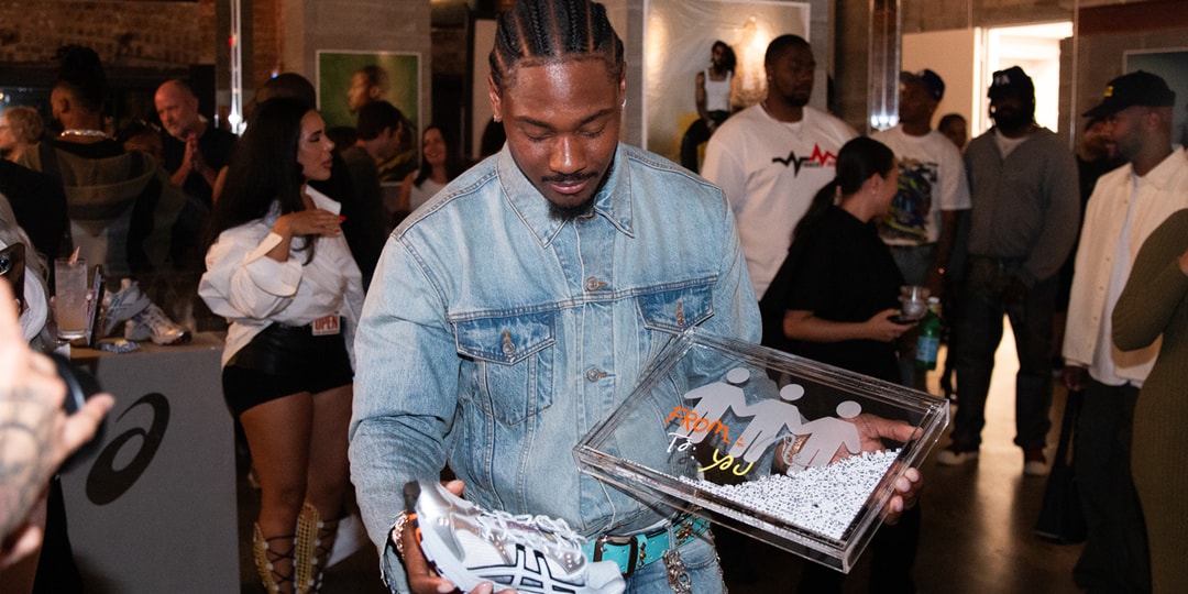 Stefon Diggs Celebrated His Friends-and-Family ASICS Collab At An Intimate Event