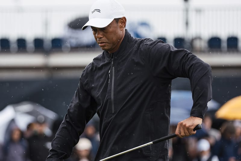 You Can Buy the Rain Gear Tiger Woods Is Wearing This Week in Scotland