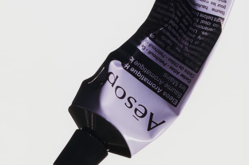 Aēsop "Eleos Aromatique" Hand Balm Release Info wisteria  purple 75ml 500ml shop info