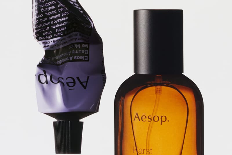 Aēsop "Eleos Aromatique" Hand Balm Release Info wisteria  purple 75ml 500ml shop info