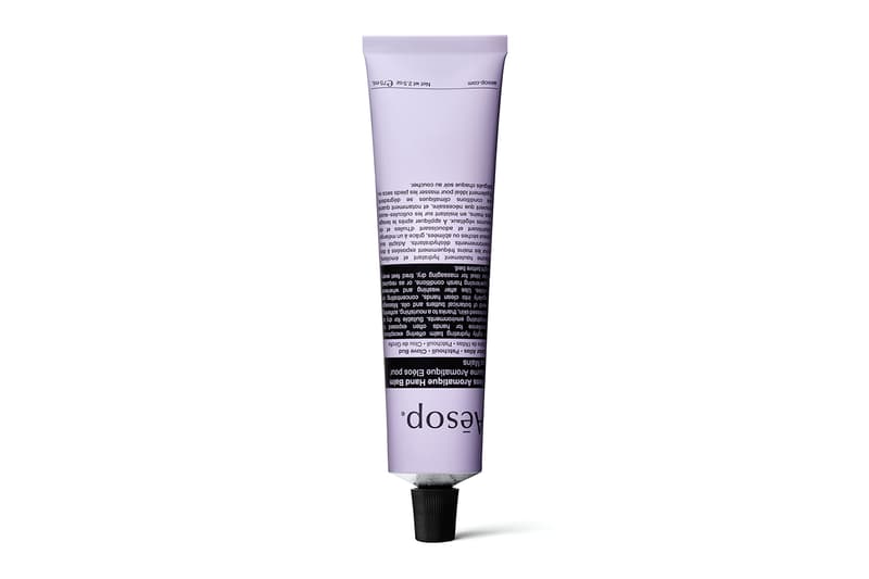 Aēsop "Eleos Aromatique" Hand Balm Release Info wisteria  purple 75ml 500ml shop info