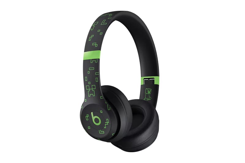 Beats x ‘Minecraft’ Roll Out Solo 4 Headphones With Creeper Pixel Print