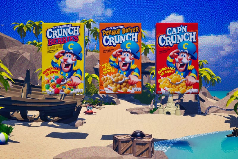 The "Crunch Verse" AR Scavenger Hunt Gives You a Chance To Enter To Win the Cap'n Crunch® x advisry Capsule