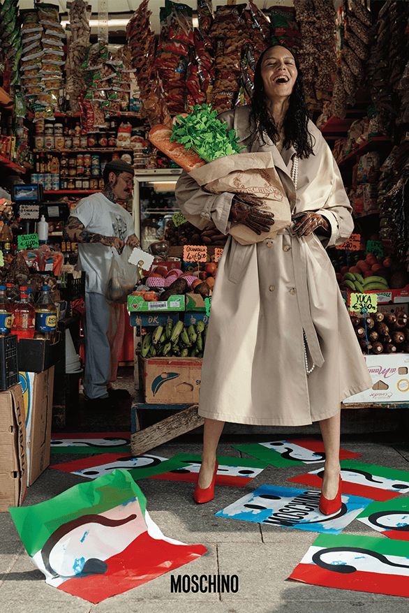 Moschino Fall Winter 2024 Campaign Adrian Appiolaza menswear womenswear italy milan