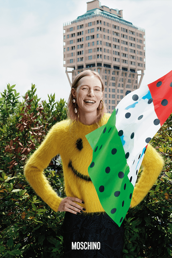 Moschino Fall Winter 2024 Campaign Adrian Appiolaza menswear womenswear italy milan