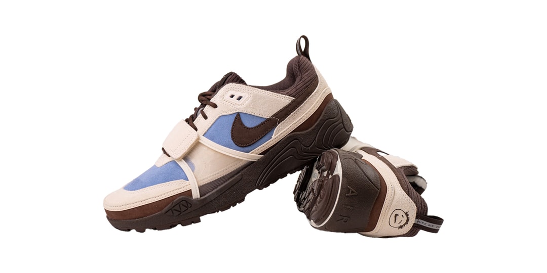 Early Preview of Travis Scott's Nike Zoom Field Jaxx "Leche Blue"