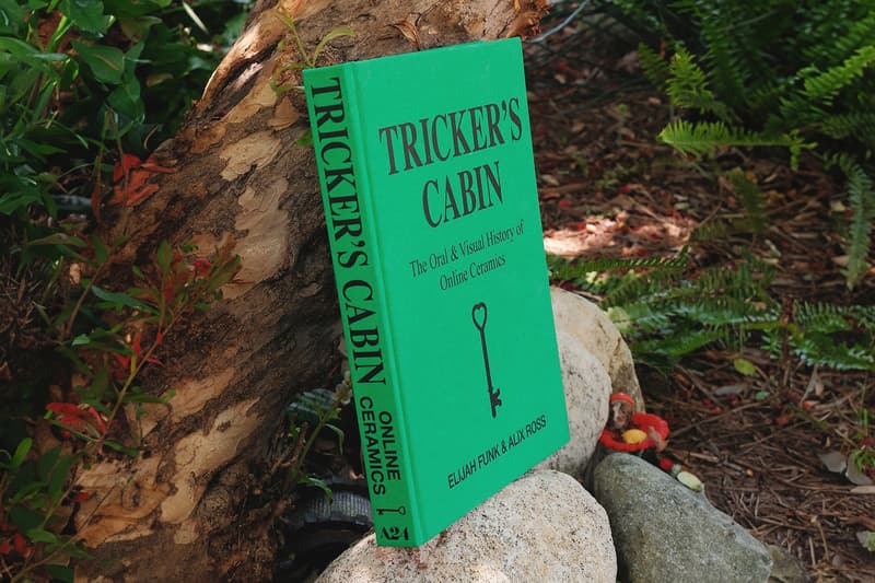 'TRICKER’S CABIN: Visual History Online Ceramics' book A24 Elijah Funk Alix Ross info