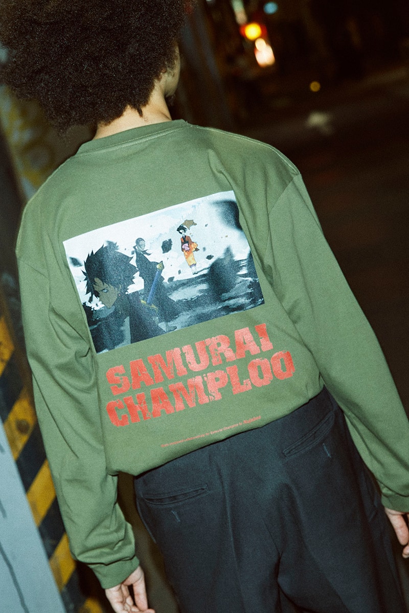 YEN TOWN MARKET Celebrates the 20th Anniversary of 'Samurai Champloo' With Collaborative Collection jujabes anime history 