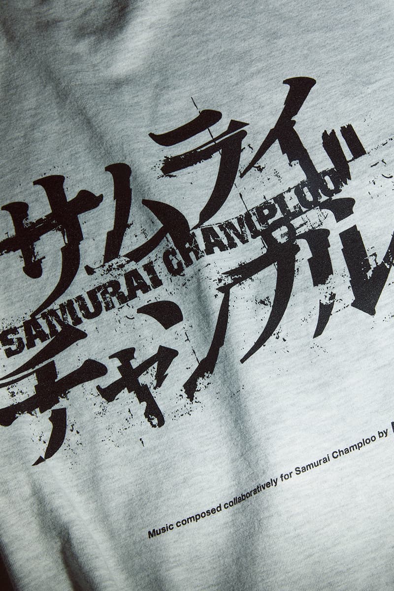 YEN TOWN MARKET Celebrates the 20th Anniversary of 'Samurai Champloo' With Collaborative Collection jujabes anime history 