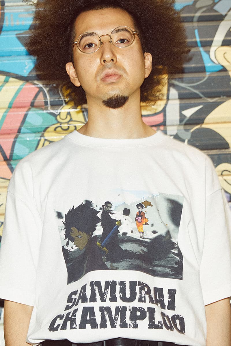 YEN TOWN MARKET Celebrates the 20th Anniversary of 'Samurai Champloo' With Collaborative Collection jujabes anime history 