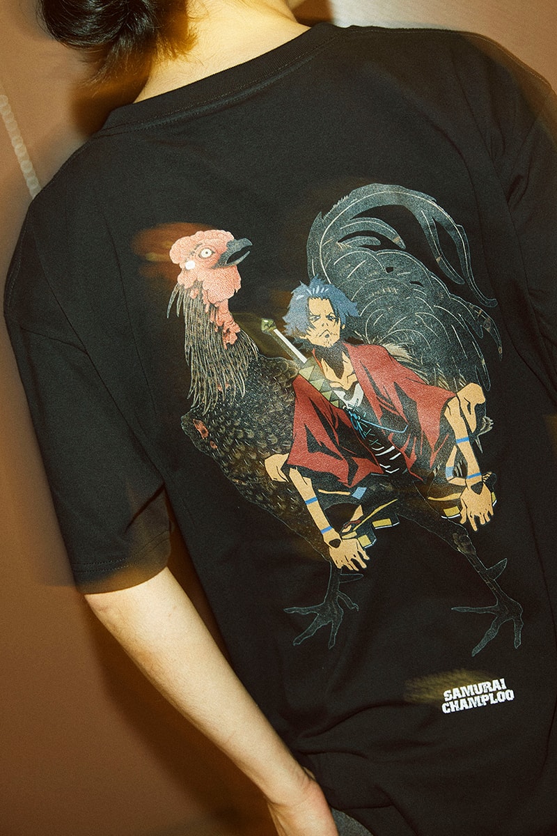 YEN TOWN MARKET Celebrates the 20th Anniversary of 'Samurai Champloo' With Collaborative Collection jujabes anime history 