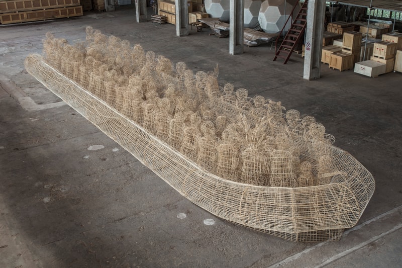ai weiwei don quixote musac leon spain exhibition artworks installations sculptures