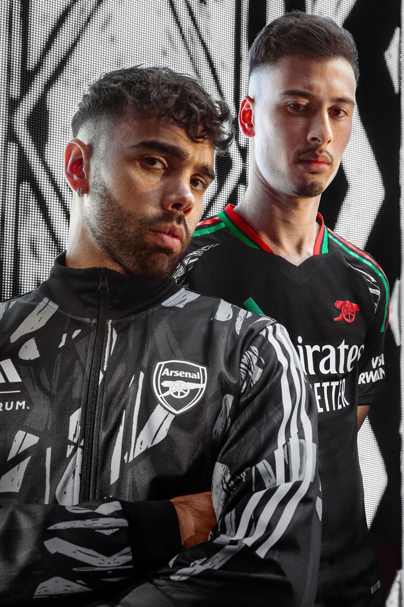 Arsenal LABRUM London Fashion Football Soccer Sports adidas Premier League Champions League Gabriel Jesus Bukayo Saka 