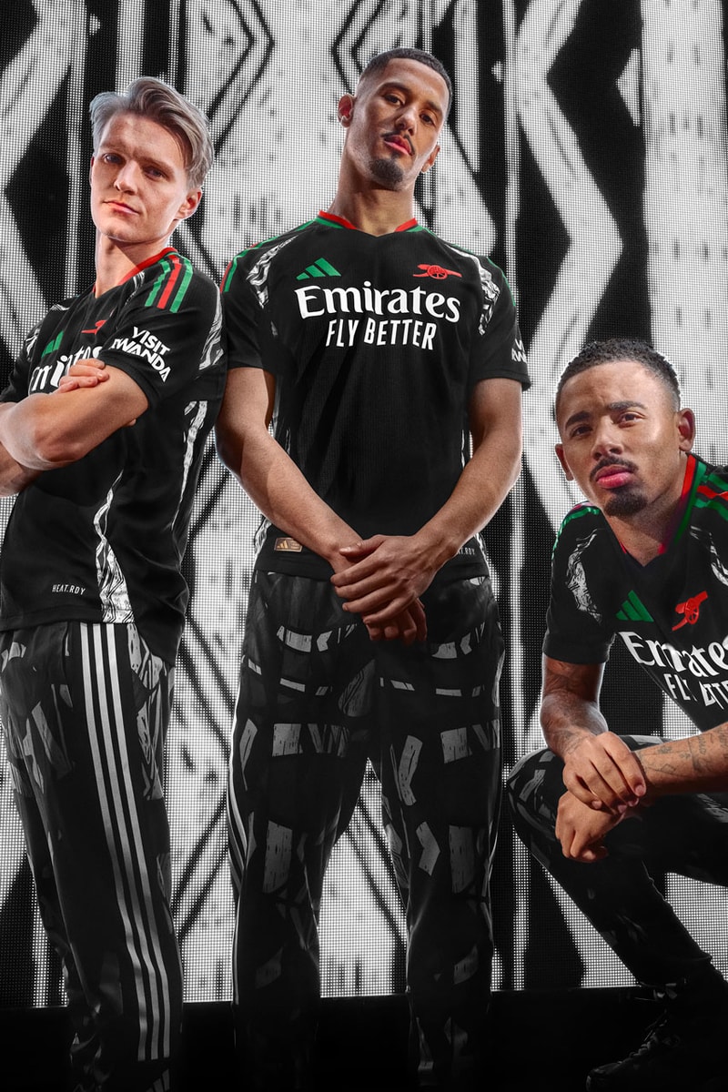 Arsenal LABRUM London Fashion Football Soccer Sports adidas Premier League Champions League Gabriel Jesus Bukayo Saka 