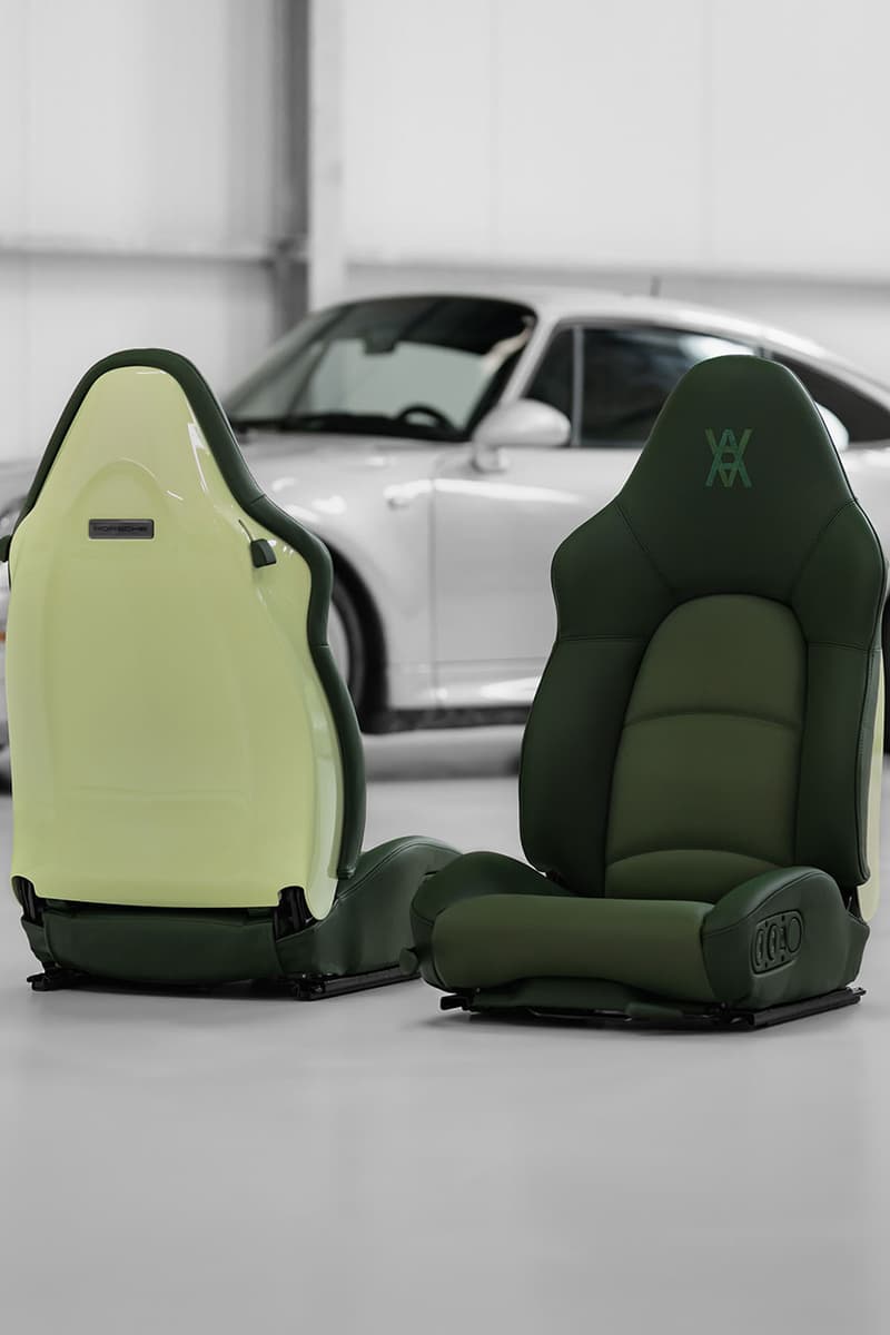 Daniel Arsham x Justin Placek Porsche 993 Interior Info