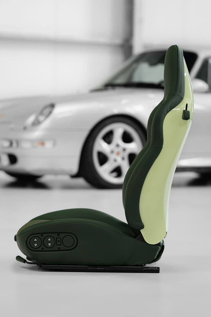 Daniel Arsham x Justin Placek Porsche 993 Interior Info