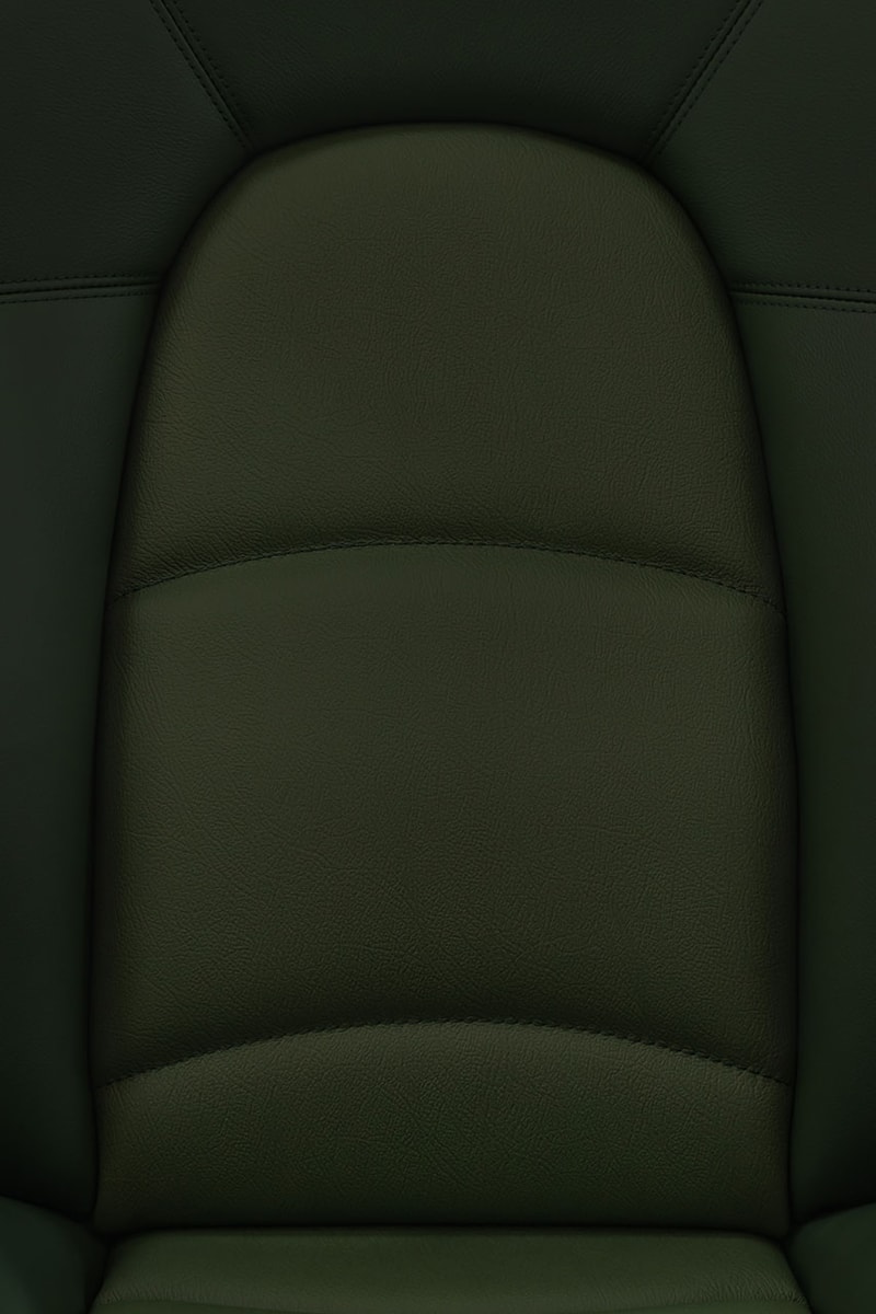 Daniel Arsham x Justin Placek Porsche 993 Interior Info
