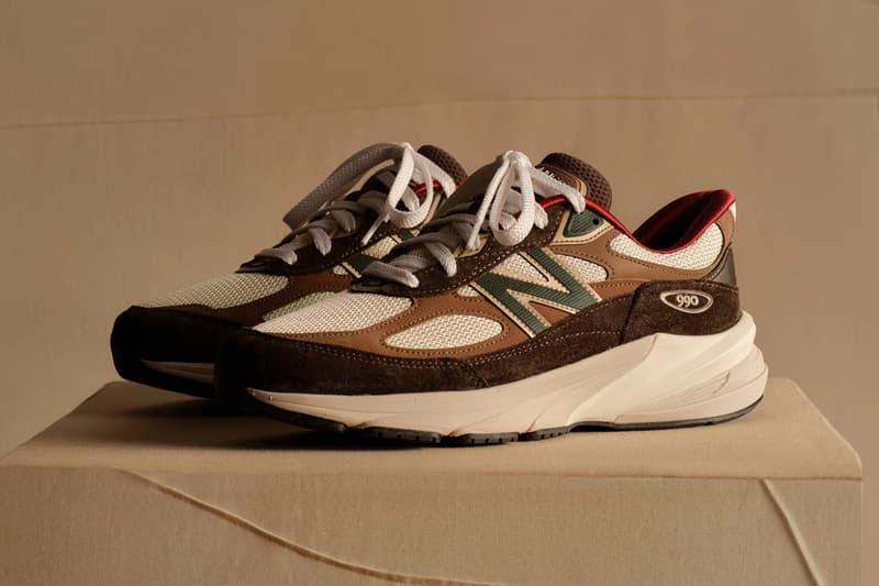 New Balance Made in USA Paris Pop-up 997 990v6 Franck Pellegrino Le Marais store info U990PA6 Rich Oak/True Brown/Afterglow