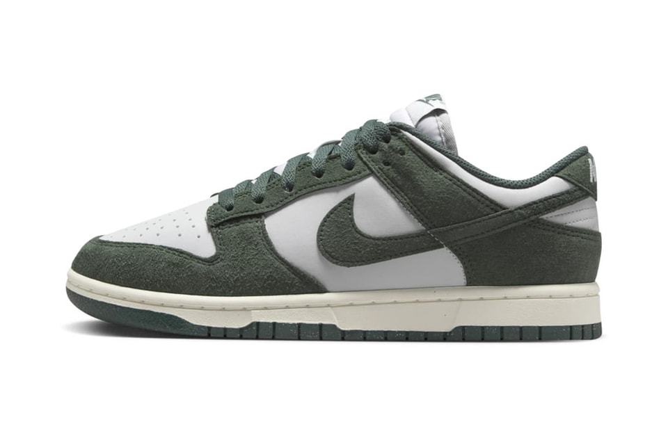 Nike Dunk Low Next Nature “Green Suede” Release Info | Hypebeast display picture 3