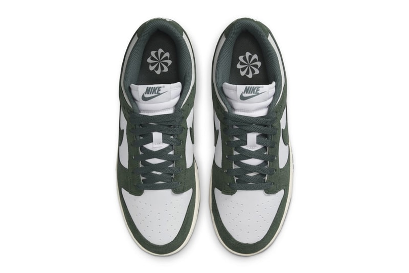 Nike Dunk Low Next Nature Green Suede HJ7673-002 Release Info