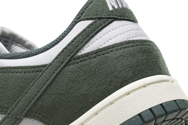 Nike Dunk Low Next Nature Green Suede HJ7673-002 Release Info