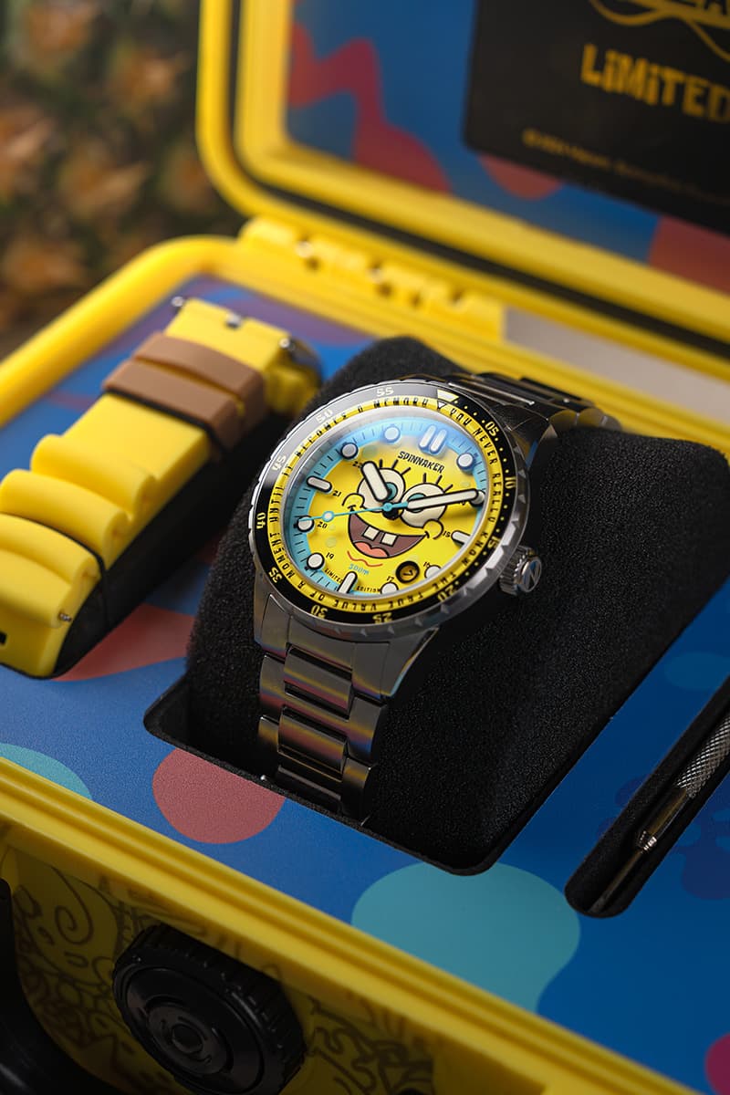 Spinnaker x SpongeBob SquarePants 25th Anniversary Limited Edition Collection Release Info Spongebob  Patrick Squidward Mr. Krabs