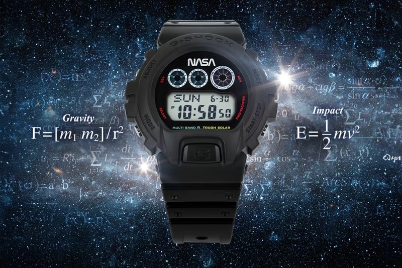 G-SHOCK Takes Off Into Outer Space With NASA-Themed Watch