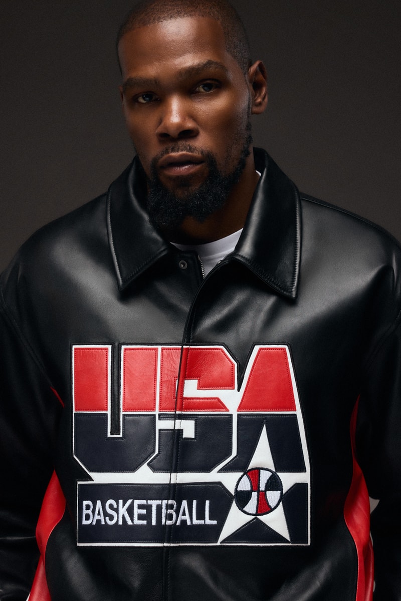 kevin durant power forward 2024 paris olympic games kith team usa basketball capsule collection preview four seasons pop up concept space