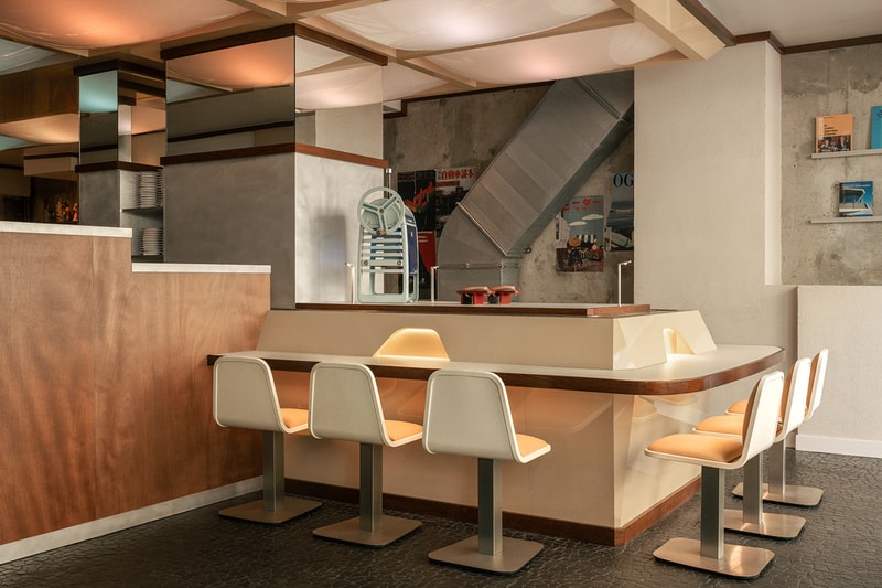 Matsuri Japanese restaurant Paris Victor Hugo Paris 16th arrondissement revamp Rudy Guénaire Kaiten California Modernism