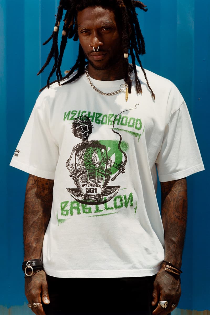 BABYLON NEIGHBORHOOD Ric Clayton capsule collection trash talk Lee spielman Garrett stevenson Danregan Venice suicidal tendencies neighborhood ho99o9 HVW8 gallery Los Angeles babylon melrose avenue