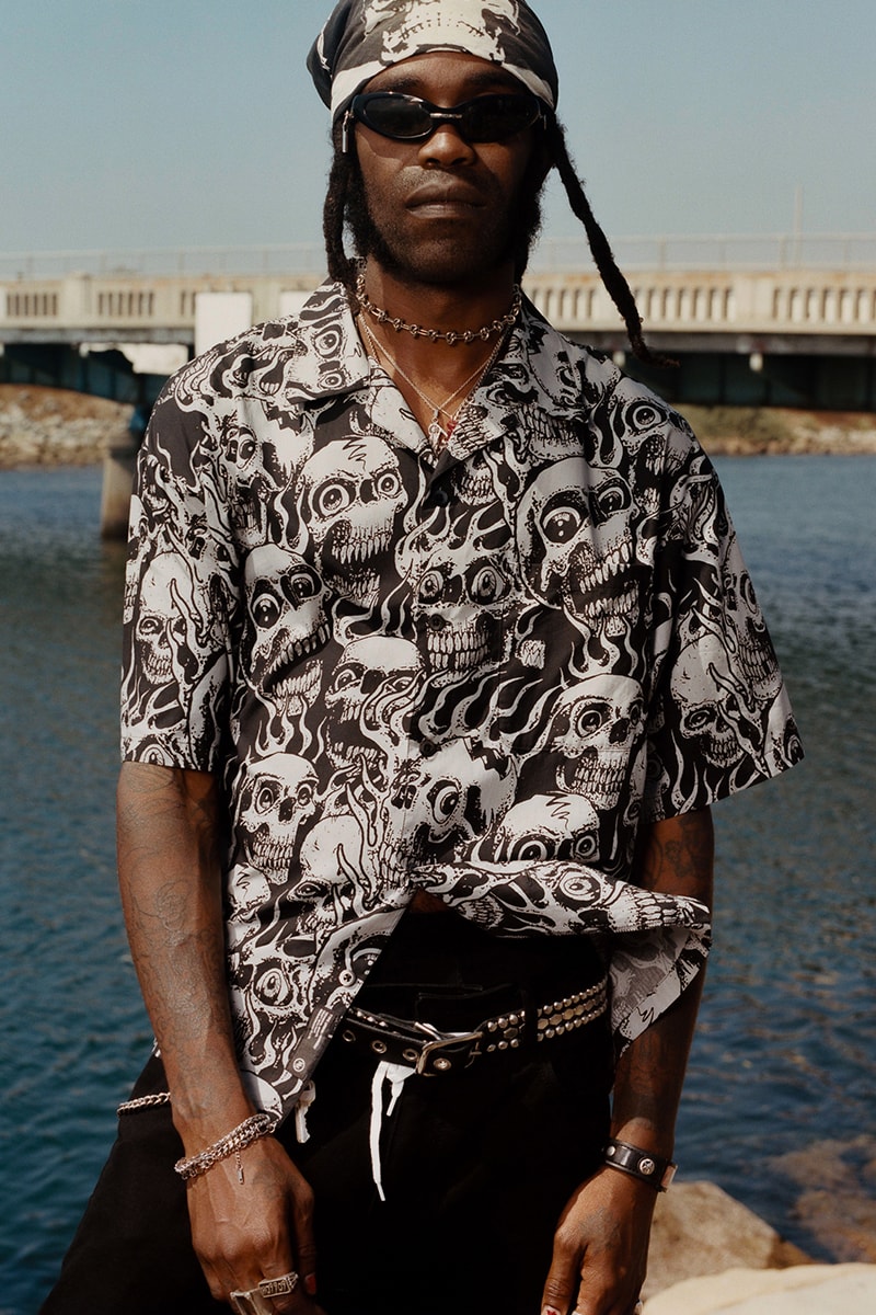 BABYLON NEIGHBORHOOD Ric Clayton capsule collection trash talk Lee spielman Garrett stevenson Danregan Venice suicidal tendencies neighborhood ho99o9 HVW8 gallery Los Angeles babylon melrose avenue