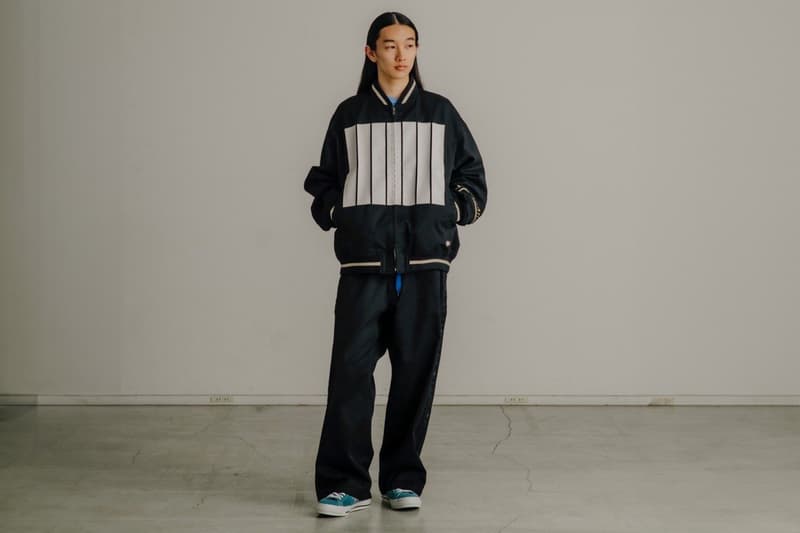 FACETASM Joins Forces With Dickies on an Athletic-Focused Capsule Collaboration tokyo 7bars stadium jacket basketball tearaway pants workwear functional