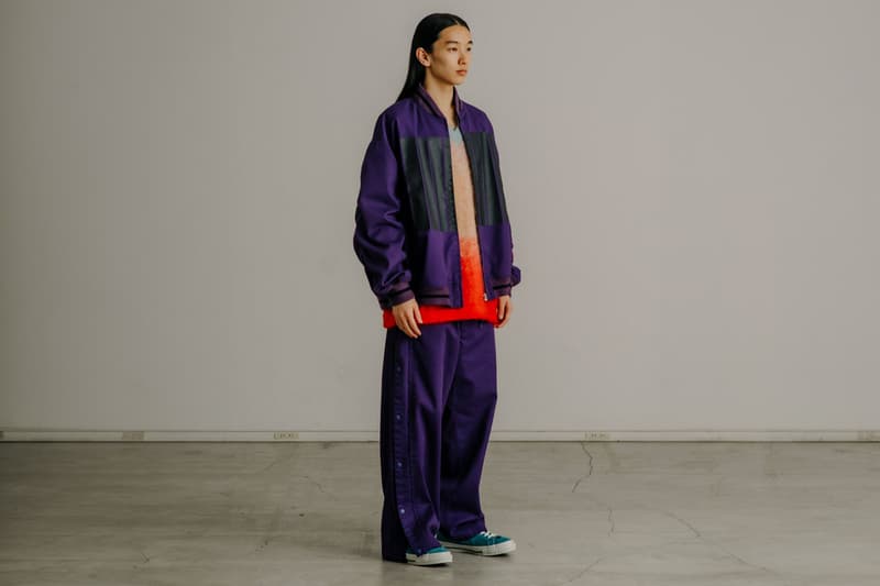 FACETASM Joins Forces With Dickies on an Athletic-Focused Capsule Collaboration tokyo 7bars stadium jacket basketball tearaway pants workwear functional