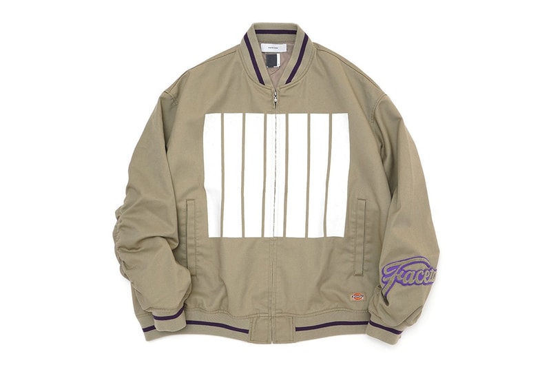 FACETASM Joins Forces With Dickies on an Athletic-Focused Capsule Collaboration tokyo 7bars stadium jacket basketball tearaway pants workwear functional