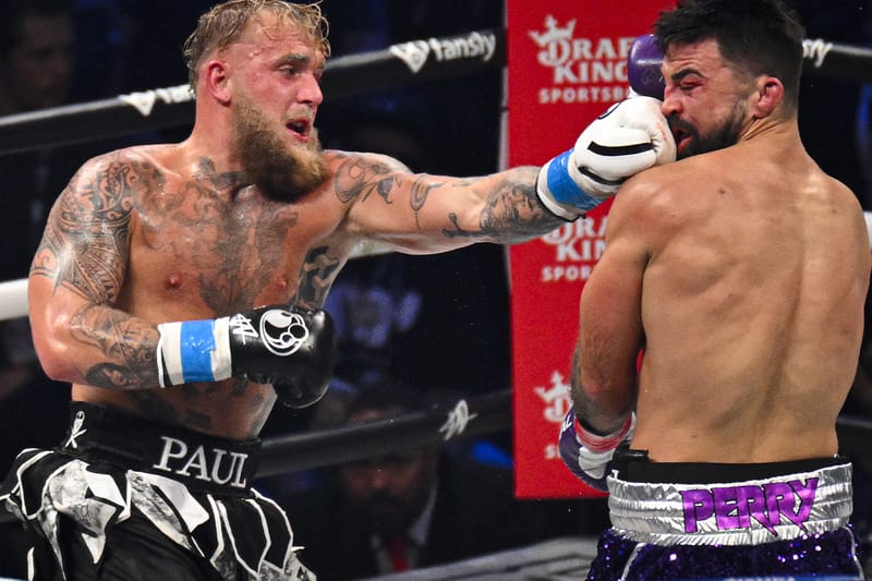 Jake Paul Defeats Mike Perry by TKO Win