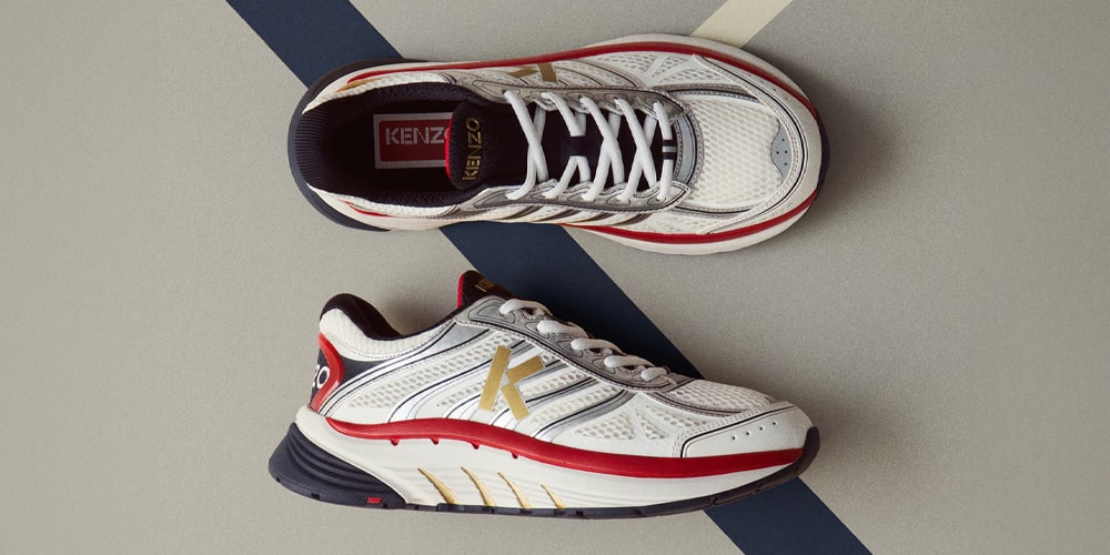 The KENZO-PACE Sneakers Arrive in a 2024 Paris Olympics Colorway