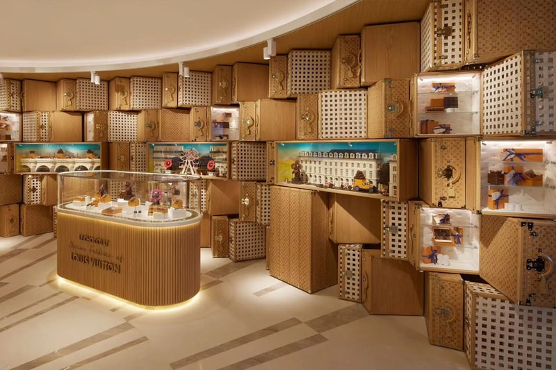 Louis Vuitton's Luxurious Chocolate Shop Expands to China With New Shanghai Location lv dream lvmh Le Chocolat Maxime Frédéric paris singapore marina bay sands china taikoo li qiantan tropical garden 