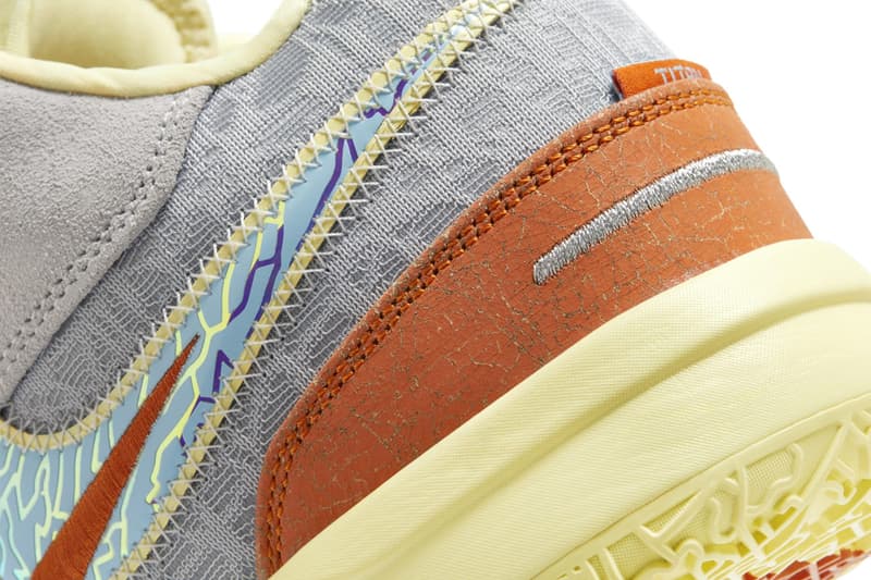 First Look at the Titan 22 x Nike LeBron NXXT Gen AMPD FV1305-001 Release Info phillippines filipino global basketball community swoosh king james concept store asia shoe team usa los angeles lakers