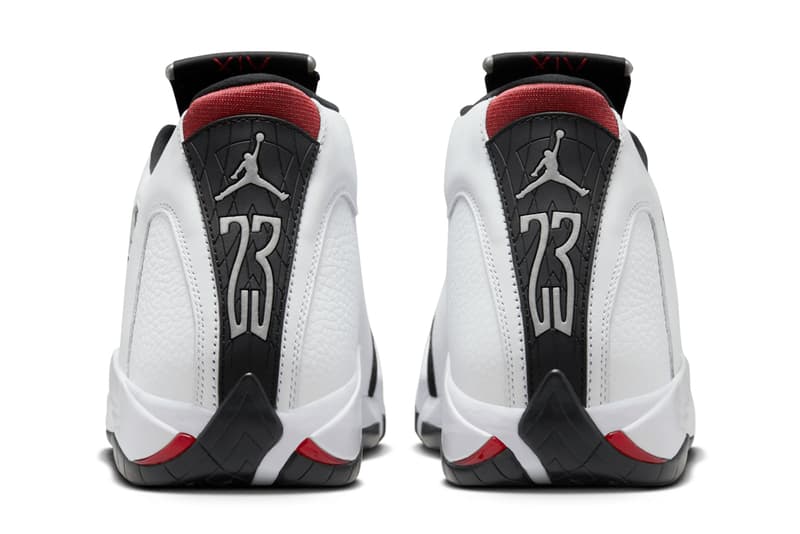 Air Jordan 14 "Black Toe" Slated To Return Later This Year jordan brand michael jordan jumpman hightop basketball shoes 487471-160 White/Black-Varsity Red-Metallic Silver