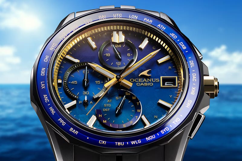 Casio выпускает ограниченную серию наручных часов Oceanus, посвященную 50-летнему юбилею