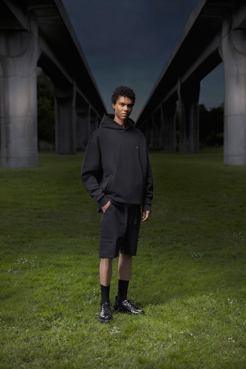 denham black kinetic denim collection limited edition performance olympics netherlands shorts pants trousers Tirino Yspol campaign