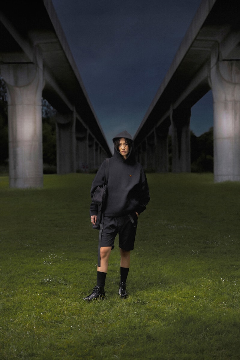 denham black kinetic denim collection limited edition performance olympics netherlands shorts pants trousers Tirino Yspol campaign