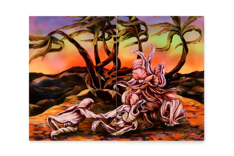 Mónika Kárándi ojiri gallery just a matter of time exhibition london artworks paintings