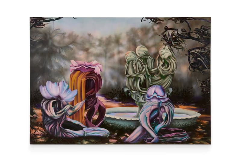 Mónika Kárándi ojiri gallery just a matter of time exhibition london artworks paintings