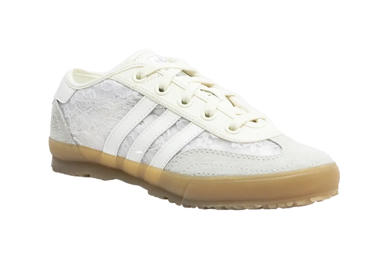 NAKED adidas Tischtennis White Gum Lace Owhite Silvmt JI3995 Samba 