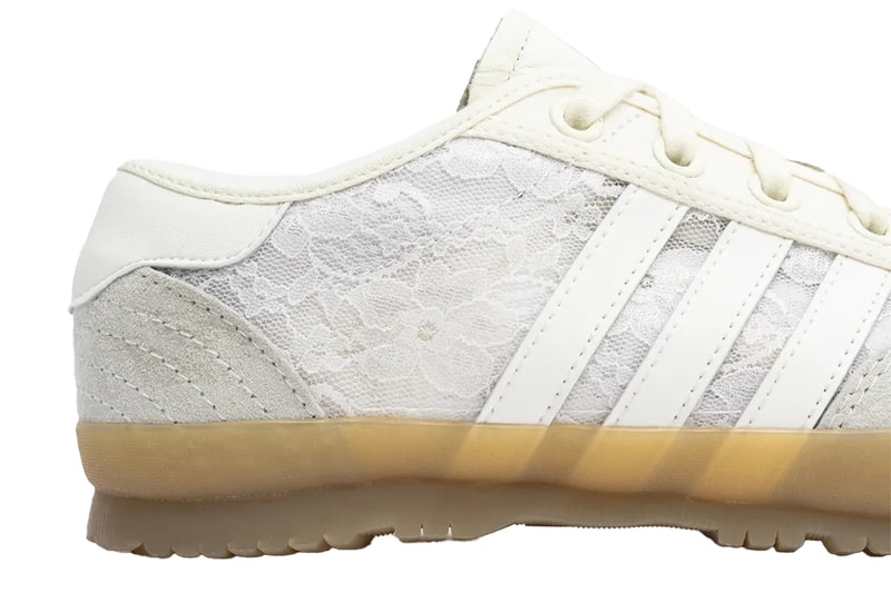 NAKED adidas Tischtennis White Gum Lace Owhite Silvmt JI3995 Samba 